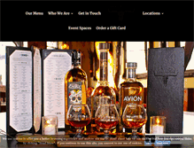 Tablet Screenshot of matadorrestaurants.com